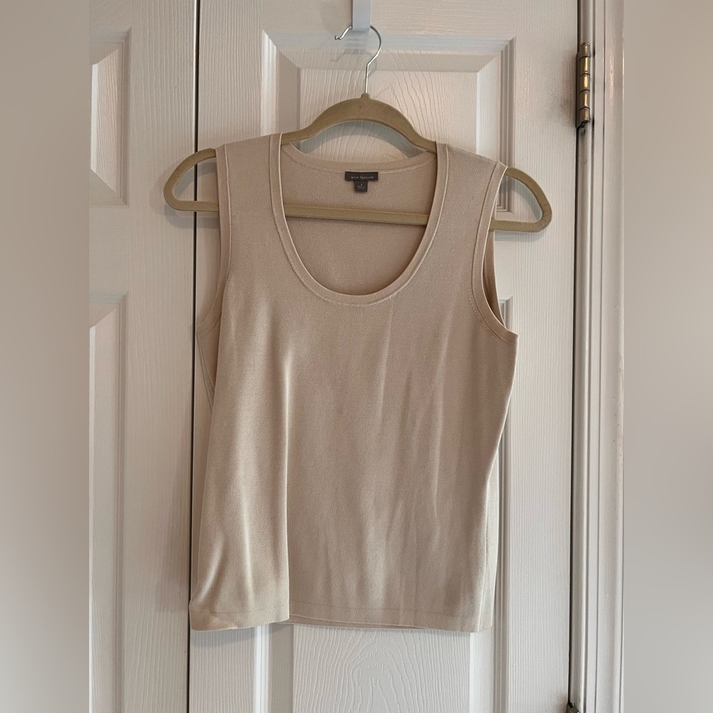 Ann Taylor Silk Sweater Shell